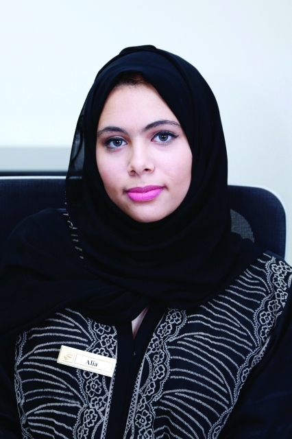 "علياء فضة: والدي شجعني على دراسة التخصص لأنه كان يعمل فيه"