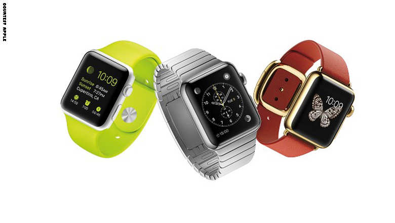 "Apple Watchيتوقع أن نشهد الإعلان عن سعة آبل الذكية التي طال انتظارها، وستعمل هذه الساعات على إظهار المعلومات الخاصة بحجوزات تذاكر الطيران بالإضافة إلى المعلومات المتعلقة بالرحلات والتطبيقات المتعلقة بالسفر وإظهار الرسائل الإلكترونية بشكل سريع وسهل للمستخدمين."