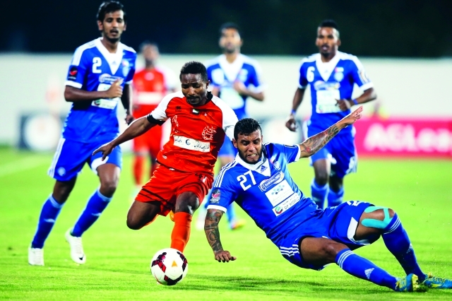 "من لقاء عجمان والنصر في الدوري-البيان"