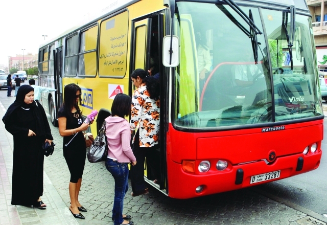 "حضور واسع للمواصلات العامة"