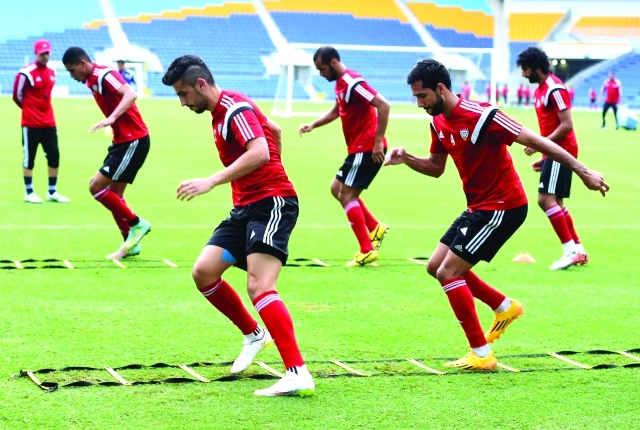 السركال يطمئن على الأبيض قبل مغادرة غولد كوست