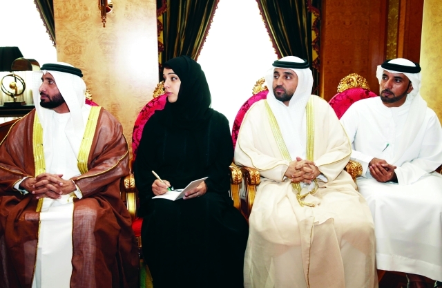 "ريم الهاشمي ومحمد الشيباني وخليفة سليمان وسلطان السبوسي"