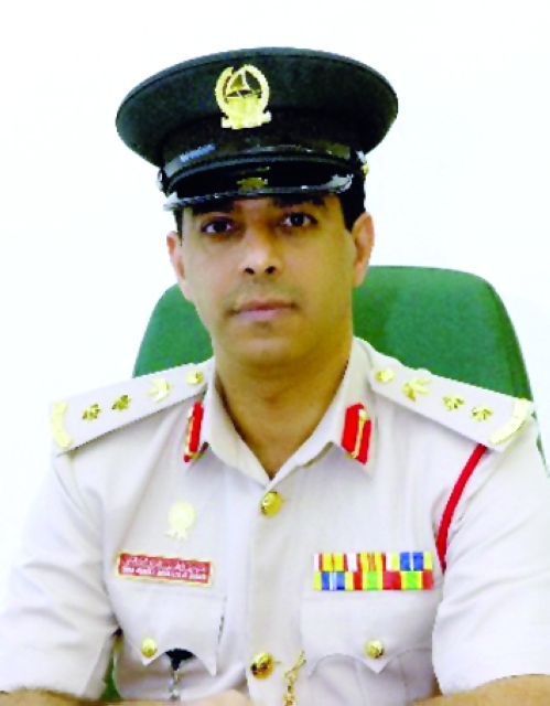 "عمر الشامسي : تسجيل وقوع حادث واحد اصطدام بين 6 سيارات بالتتابع في شارع الشيخ زايد"