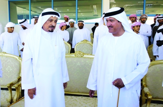 "حميد بن راشد النعيمي يشهد المهرجان بحضور سلطان بن حمدان آل نهيان"