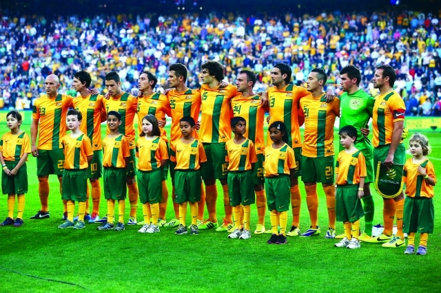 "المنتخب الأسترالي يتسلح بالأرض والجمهور - أرشيفية"