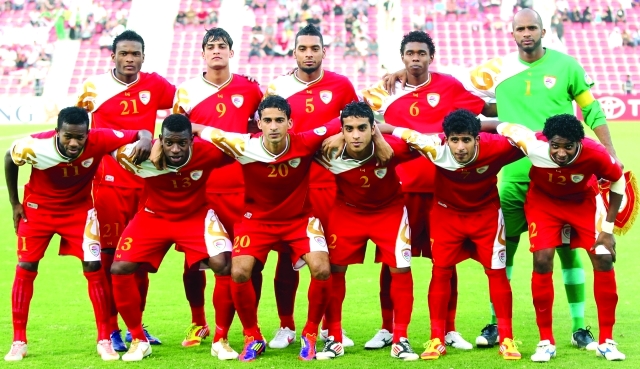"oman football team 2014"