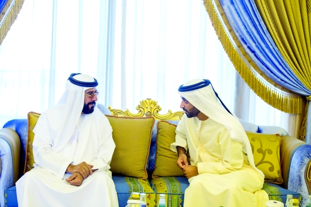 "طحنون بن محمد وأحمد بن حميد"