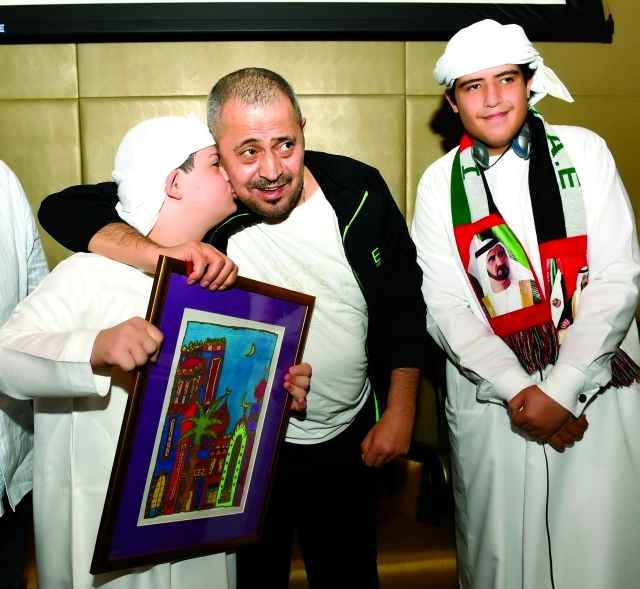 "قبلة ولوحة من علي العامري إلى جورج وسوف"
