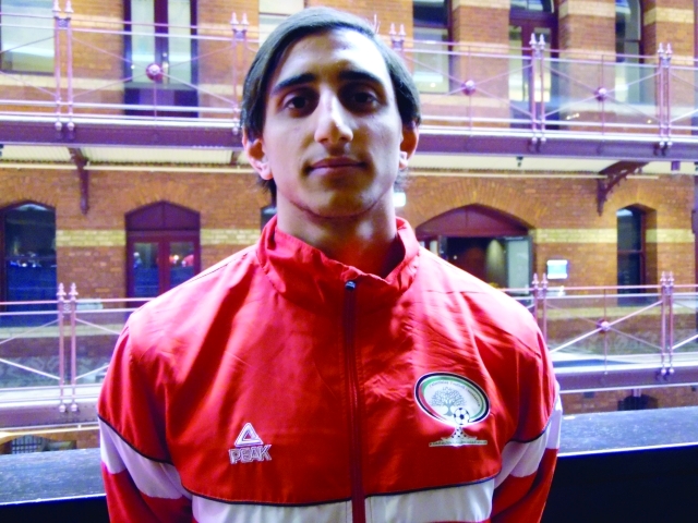 "محمود عيد لاعب منتخب فلسطين"