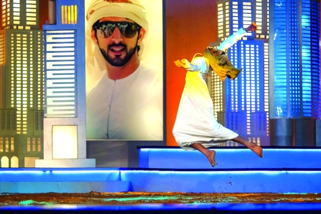 "راشد بن حرمش أبدع في فقرته"