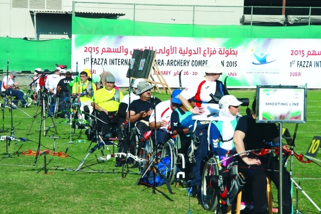 "من منافسات البطولة - البيان"