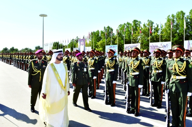 "نائب رئيس الدولة يتفقد طابور الخريجين"
