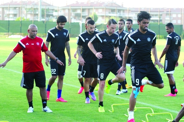"النصرأدى تحضيراته للمباراة بمنتهى القوة - البيان"