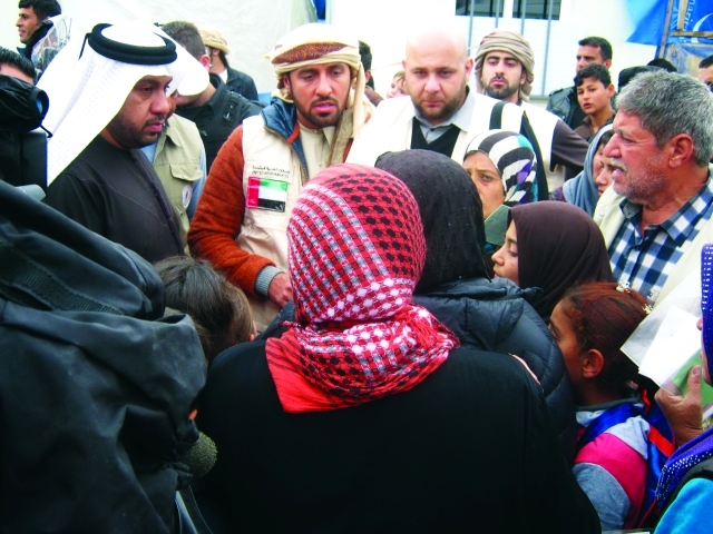 "الفلاحي يستمع إلى احتياجات نازحي مخيم هرشيم في أربيل - من المصدر"
