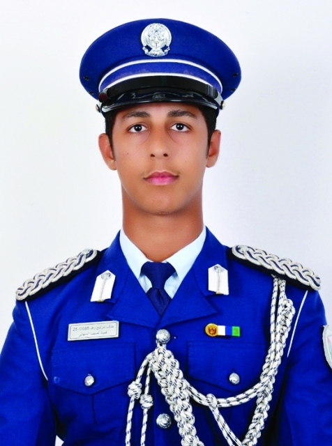 "قعيط نصيب قعيط المنهالي الحاصل على الأول في التدريب الخاص"