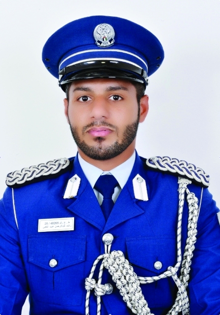 "راشد عبدالرحمن عبيد الكعبي الحاصل على الأول في المجموع العام"