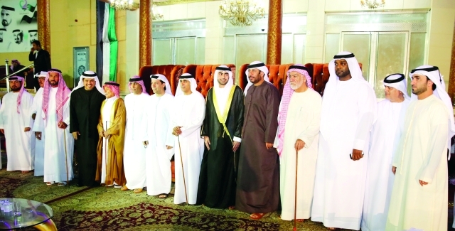 "3 سالم بن سلطان وماجد بن سلطان والحضور"