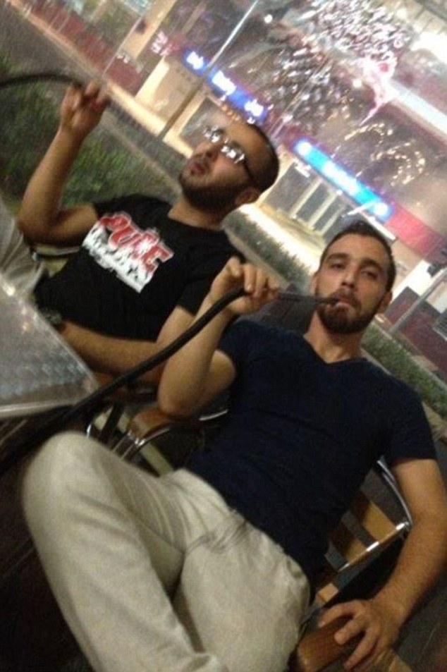 "المتهمين عمر الكتبي (يمين) ومحمد كياد (يسار)"