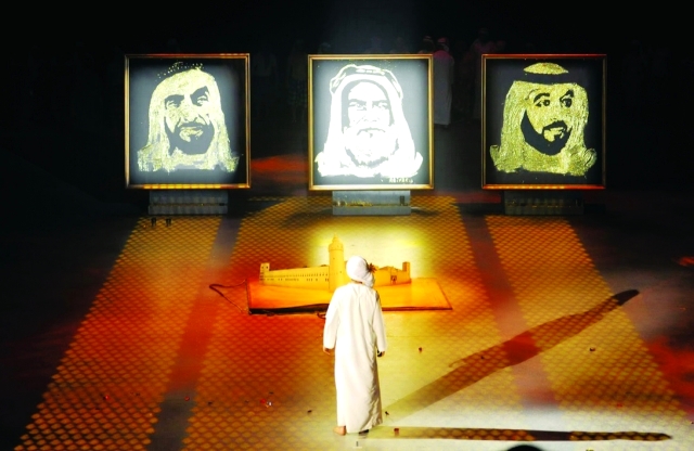 "عروض تعكس قصصاً وحكايات من تاريخ أبوظبي وسيرة المؤسسين"