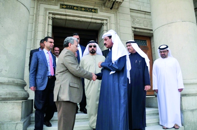 "خلال زيارة جامعة القاهرة"