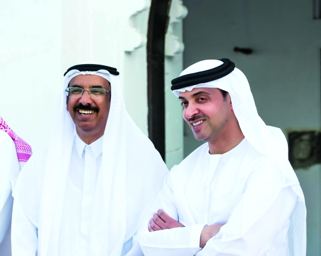 "هزاع بن زايد ومحمد المر"