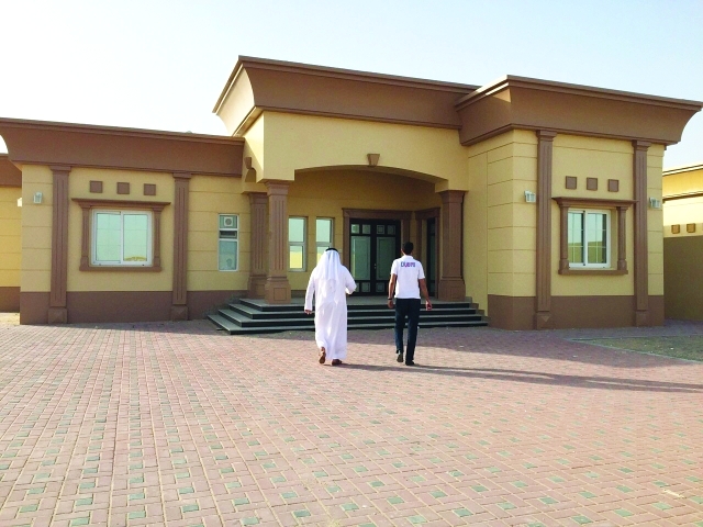 "إحدى فلل مشروع الاتحاد"