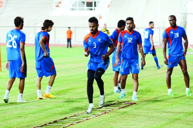 "عجمان استعد بتمارين يومية للمباراة - البيان"