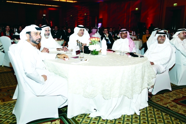 "جانب من كبار الشخصيات الذين حضروا الحفل"