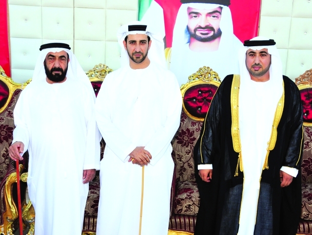 "عبدالعزيز البادي ووالده وخليفة العزيزي"
