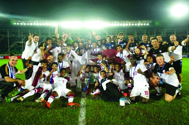 "منتخب شباب قطر بطل آسيا - البيان"