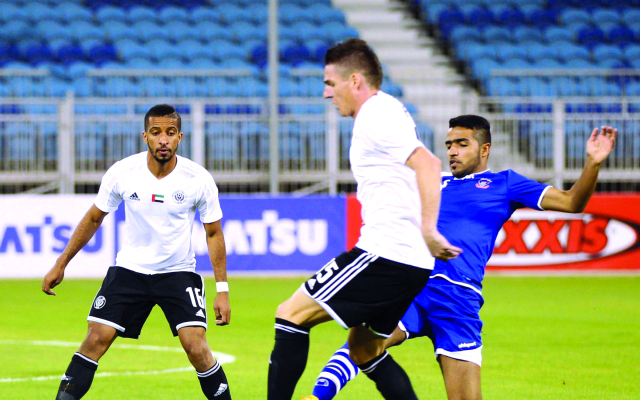 "من مباراة النصر الأخيرة أمام المنامة البحريني- البيان"
