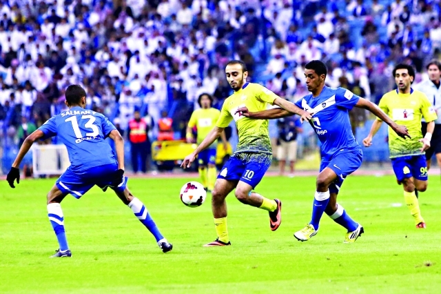 "من مباريات النصر السعودي أرشيفية"