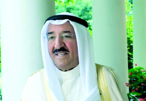 "صباح الأحمد أمير الإنسانية"