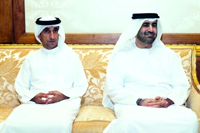 "سعيد بن مكتوم ورحمة الزعابي"
