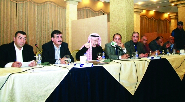 "جانب من اجتماع الجمعية العمومية لنادي الفيصلي الأردني \t-\t البيان"
