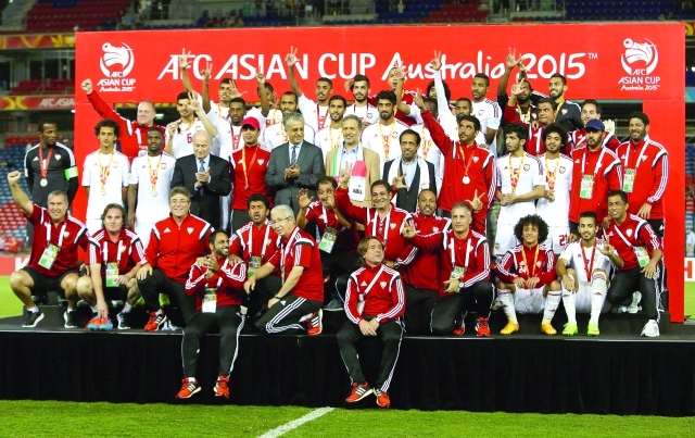 "تتويج منتخب الإمارات بالمركز الثالث آسيوياً - البيان"