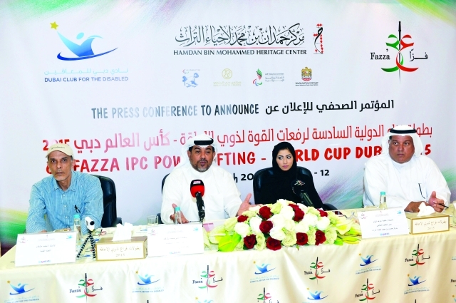 "ثاني جمعة يتحدث في المؤتمر الصحافي - تصوير - جابر عابدين"