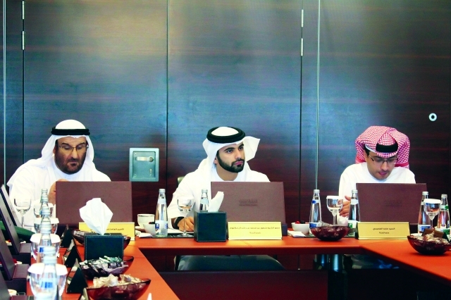 ".. وخلال ترؤسه اجتماع اللجنة العليا"