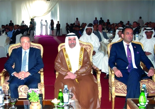 "سمو خلال الافتتاح بحضور مسؤولو الشركة وضيوف الفجيرة - وام"