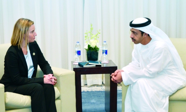 "سموه ملتقياً موغيريني - وام"