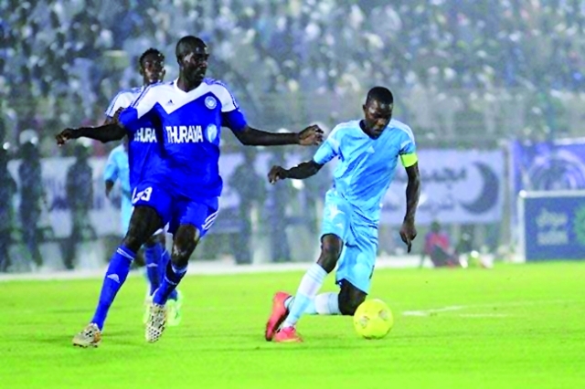 "من مباراة الهلال أمام كي إم كي إم الزنزباري - البيان"