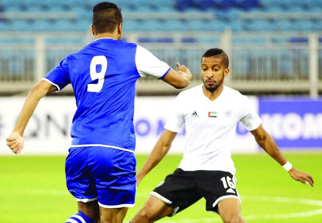 "من لقاء الذهاب بين النصر والمنامة -\tالبيان"
