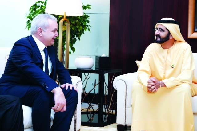 "نائب رئيس الدولة في حديث مع إلياس المر"