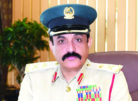 "القائد العام: شرطة دبي حريصة على تحقيق رؤية الامارات 2021"