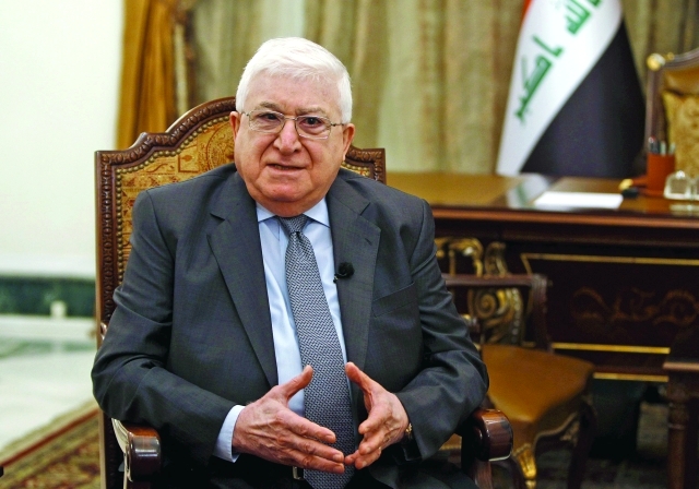 "معصوم خلال المقابلة \t رويترز"