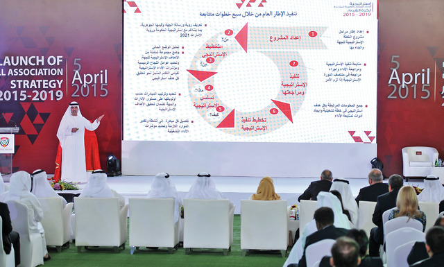 "راشد المطوع يستعرض محاور الاستراتيجية -\tالبيان"