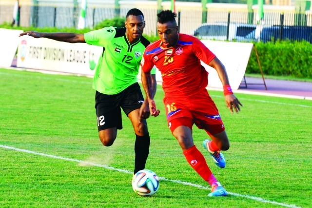 "منافسة قوية بين دبا الفجيرة والشعب"