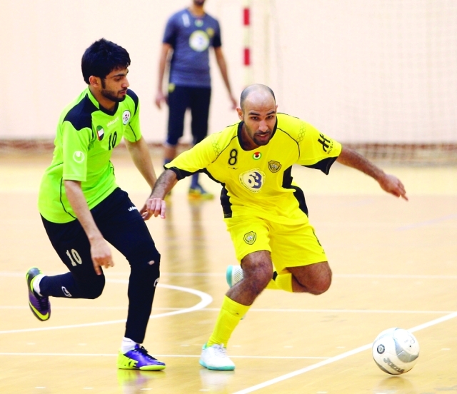 "من لقاء سابق لدبا الحصن في الدوري-البيان"
