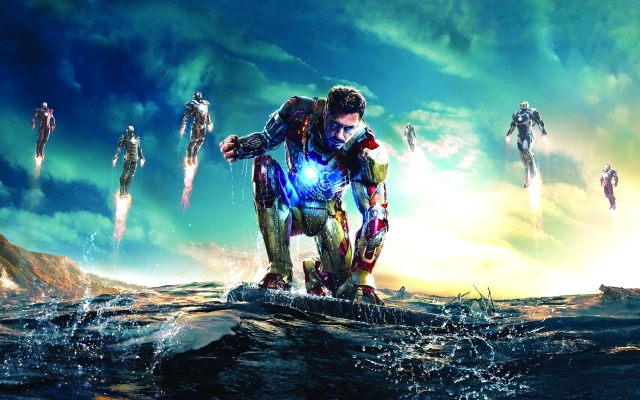 "يعرض ضمن تشكيلته فيلم «ايرون مان 3»"