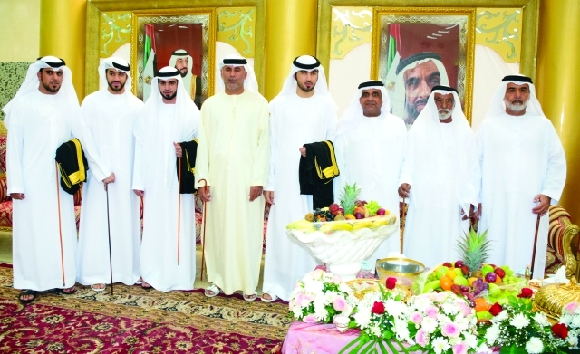 "محمد بن سعود الشامسي وحمد راشد البلوشي والعرسان وعدد من الأهل"